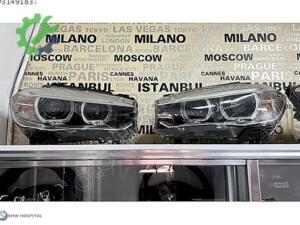 BMW F15 X5 SERİSİ DOLU FAR TAKIMI ÇIKMA ORJİNAL