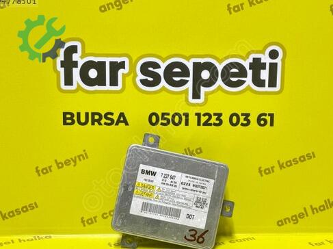 BMW 1 Serisi Far Beyni çıkma parça