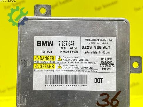 BMW 1 Serisi Far Beyni 63117237647 çıkma parça