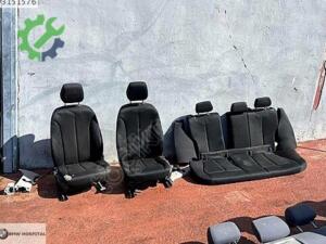 BMW F30 F20 ORJİNAL KUMAŞ KOLTUK TAKIMI SİYAH TERTEMİZ ORJ.