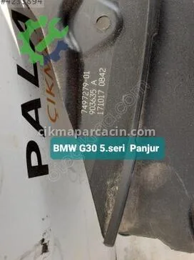 BMW 5 Serisi Panjur çıkma parça