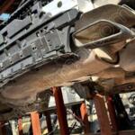 bmw g30 orjınal egzoz çift çıkış kare