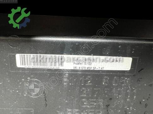 BMW İ Serisi Arka Tampon çıkma parça