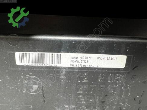BMW İ Serisi Arka Tampon çıkma parça