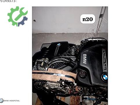 BMW 1 Serisi Motor Komple çıkma parça