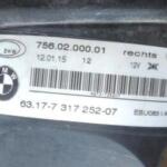 Bmw sis led x5 çıkma yedek parça