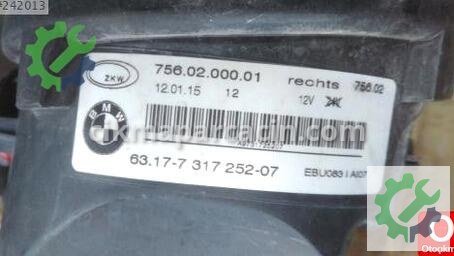 BMW X5 LED Far çıkma parça