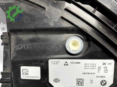 BMW X1 LED Far çıkma parça