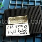 Bmw X3 E83 Light Control Modülü hatasız orjinal çıkma
