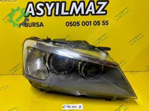 BMW X3 Sağ Ön Far çıkma parça
