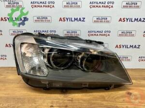 BMW X3 F25 SAĞ FAR ORJİNAL HATASIZ 2012-2015 OEM:63117276992