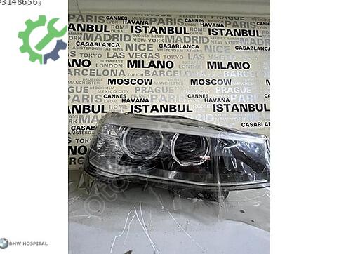 BMW X3 Far çıkma parça