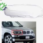BMW X5 E53 SIFIR SAĞ FAR CAMI 1999-2003