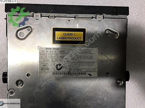 BMW X5 DVD Ünitesi çıkma parça