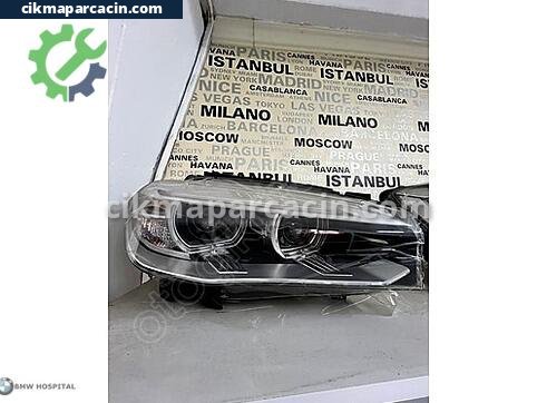 BMW X5 Sağ Ön Far çıkma parça