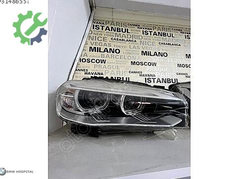 BMW X5 Sağ Ön Far çıkma parça
