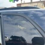 BMW X5 SOL ARKA KELEBEK CAMI ORJINAL