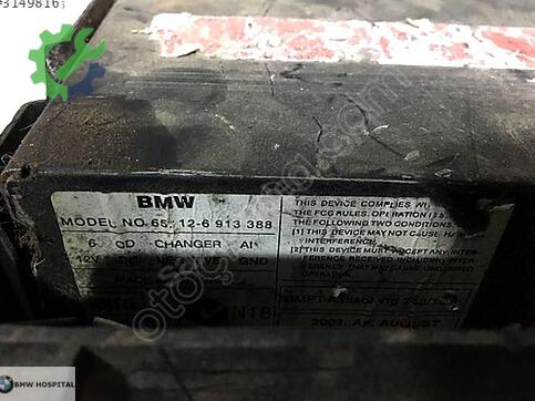 BMW 3 Serisi Cd Changer X5-X3-E38-E46-E39-E60 çıkma parça