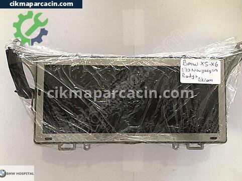 BMW X6 Radyo Ekranı çıkma parça