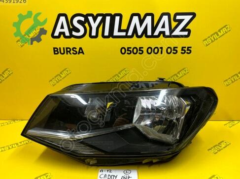 Volkswagen Caddy Sol Ön Far çıkma parça