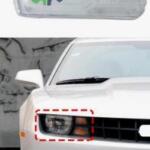 CAMARO  SIFIR SAĞ FAR CAMI 2010-2013