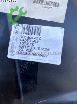Volkswagen Passat Çamurluk Sacı 3C0809411C çıkma parça