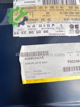Volkswagen Polo Çamurluk Sacı 6Q6803421A çıkma parça