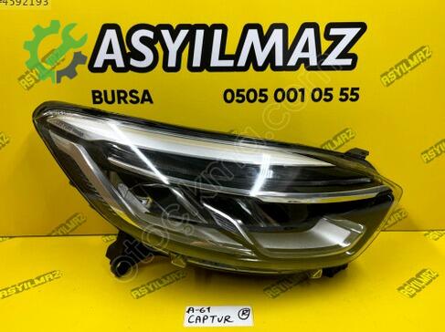 Renault Captur LED Far çıkma parça