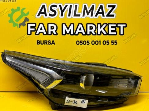 Kia Cerato Sağ Ön Far çıkma parça