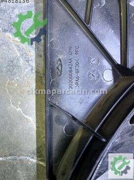 Chery Tiggo Fan Motoru 302000842AA çıkma parça