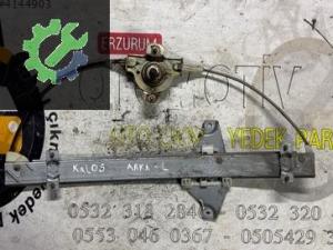 CHEVROLET KALOS Orijinal çıkma manuel sol arka cam krikosu