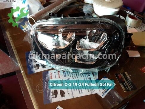 Citroen C-elysee Sol Ön Far 19-24 çıkma parça