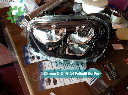 Citroen C-elysee Sol Ön Far 19-24 çıkma parça