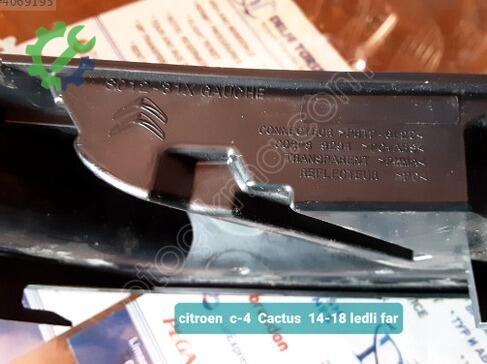 Citroen C4 Gündüz Farı 14-18 çıkma parça