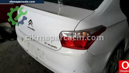 Citroen C-elysee Arka Tampon çıkma parça