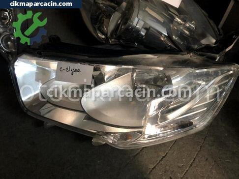 Citroen C-elysee Sağ Ön Far çıkma parça