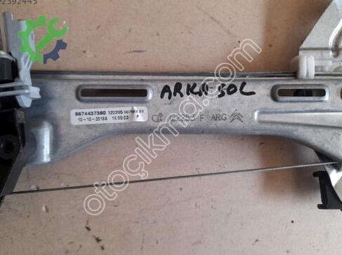 Citroen C-elysee Sol Arka Cam Krikosu çıkma parça