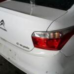 Citroen c-elysee sağ arka çamurluk kesme orjinal çıkma