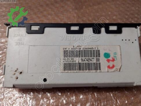 Citroen C3 Yol Bilgisayarı 9647409477 çıkma parça