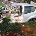 Citroen C2 kesme tavan arka