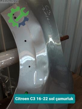 Citroen C3 Sol Çamurluk 16-22 çıkma parça