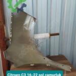Citroen C3 16-22 sol çamurluk