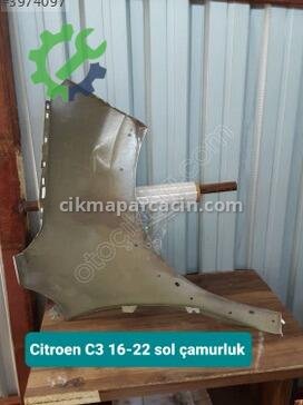 Citroen C3 Sol Çamurluk 16-22 çıkma parça