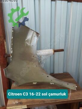 Citroen C3 Sol Çamurluk 16-22 çıkma parça