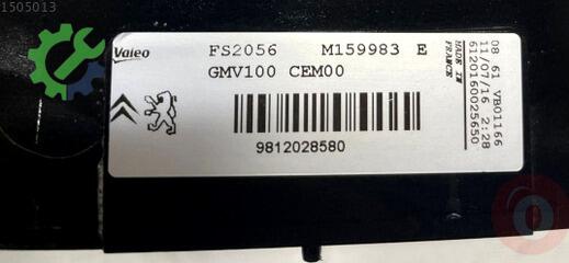 Citroen C3 Fan Motoru 9812028580 çıkma parça