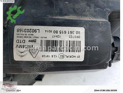 Citroen C3 Far çıkma parça