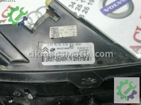 Citroen C3 Gündüz Farı çıkma parça