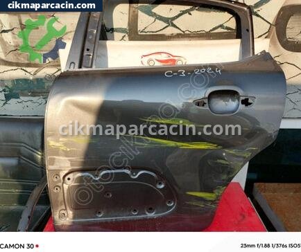 Citroen C3 Sol Arka Kapı çıkma parça