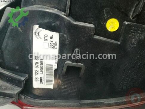 Citroen C3 Sol Arka Stop çıkma parça