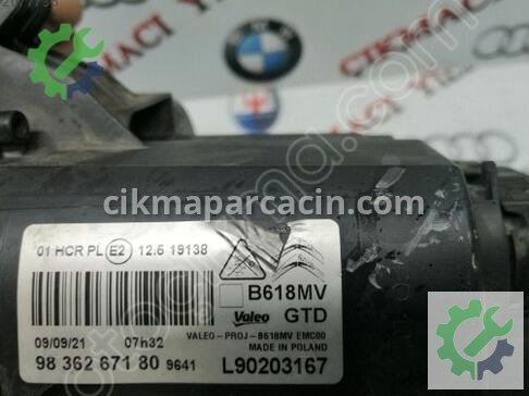 Citroen C3 LED Far L90203167 çıkma parça